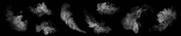 istock steam or abstract white smog rising above. 1380422895