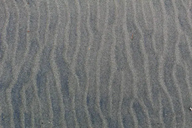 Beach sand waves