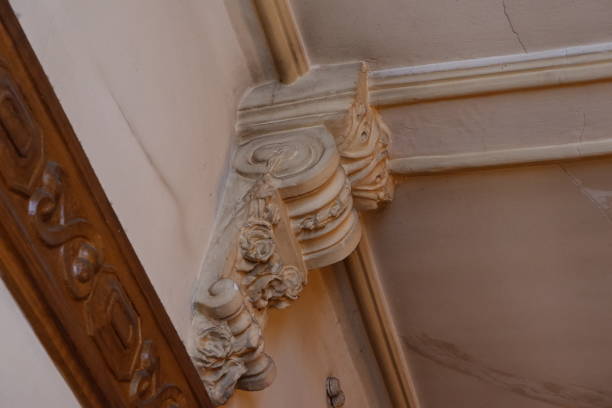 istock Molding in the ceiling of an house 1380456681
