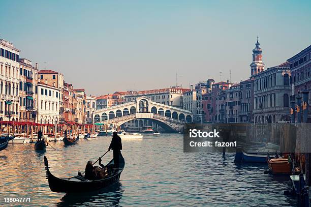 Rialto Bridge Venice Italy Stock Photo - Download Image Now - Apartment, Arch - Architectural Feature, Architecture