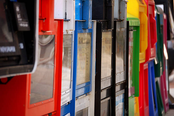 istock colorful newspaper stands 138052781
