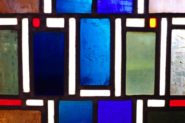 istock Detail of a stained glass window 1380598467