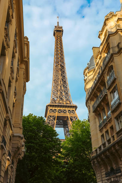 istock Eiffel Tower on street in Paris 1380614659