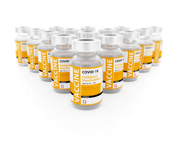 istock COVID-19 Vaccine for Children Vials on White Background 1380617421