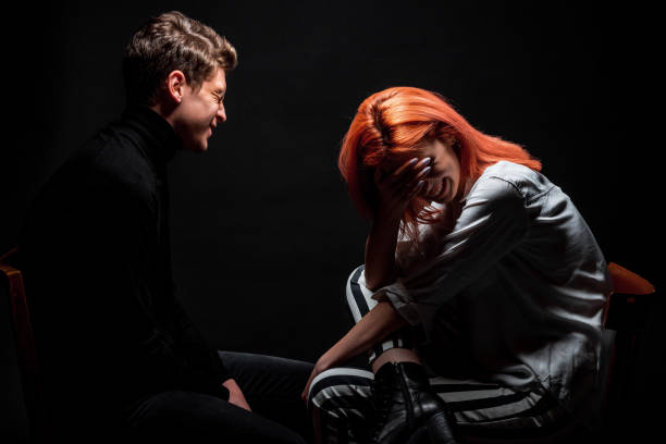 istock Stylish trendy couple 1380620357