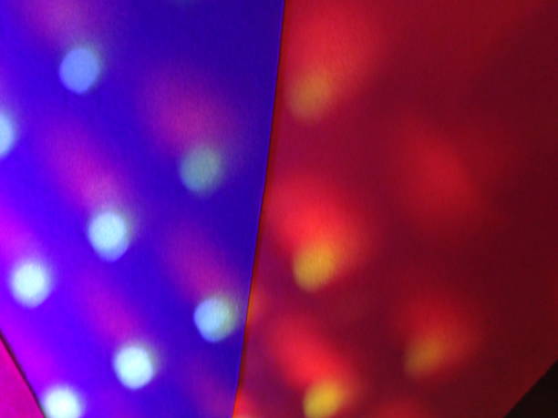 istock Abstract colorful vibrant  holographic 3D  polka dots  pattern geometric lines shape  background 1380624698
