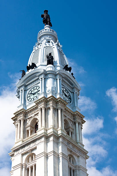 Philadelphia City Hall stock photo