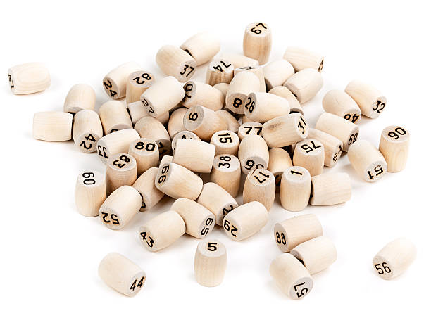 istock wooden barrels with lotto numbers 138069344