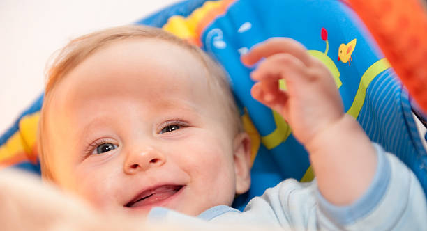 istock Small child has fun in the car seat #2 138069434