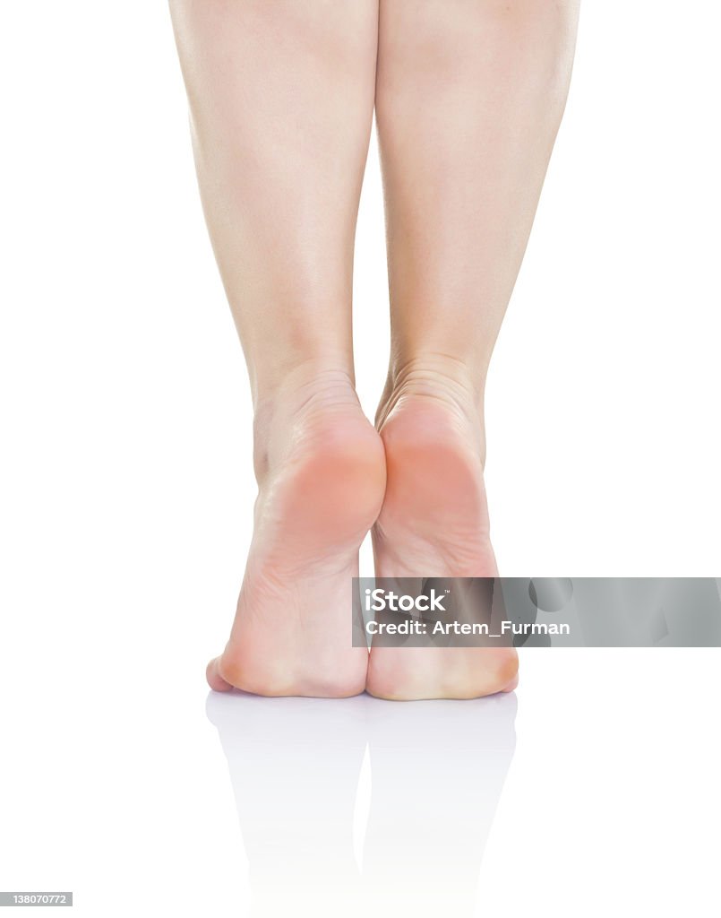 Woman's legs - Foto de stock de Fondo blanco libre de derechos