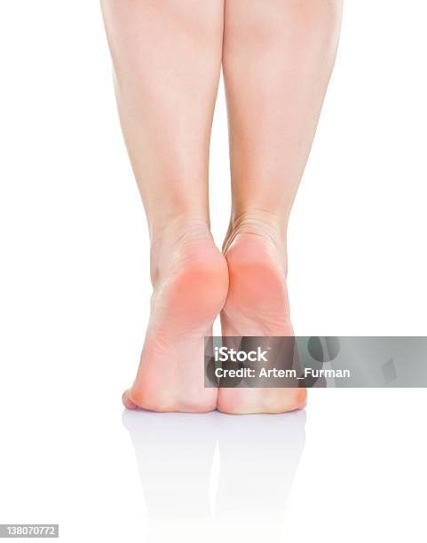 Womans Legs Foto de stock y más banco de imágenes de Fondo blanco - Fondo blanco, Adulto, Adulto joven