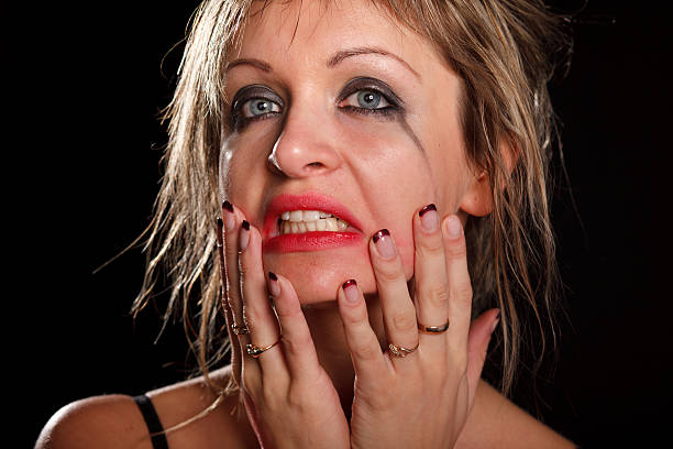 istock Depressed woman portrait 138071121