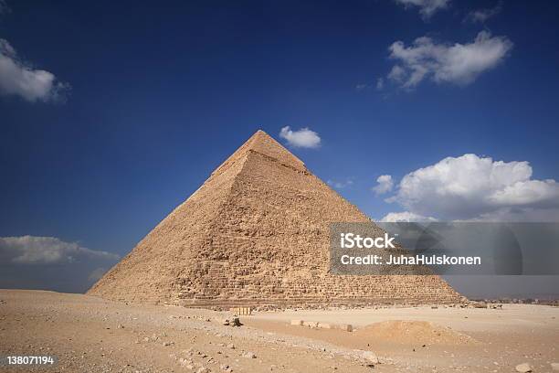 피라미드형 Of Khafre 기자에 대한 스톡 사진 및 기타 이미지 - 기자, 피라미드-건축물, 0명