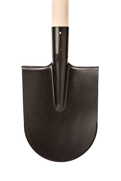 Spade shovel  isolated stock photo