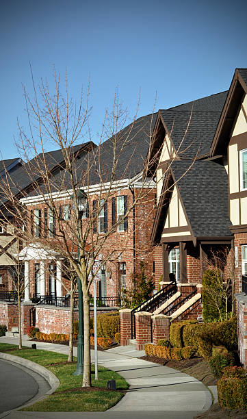 istock Brick Homes Neighborhood 138073271