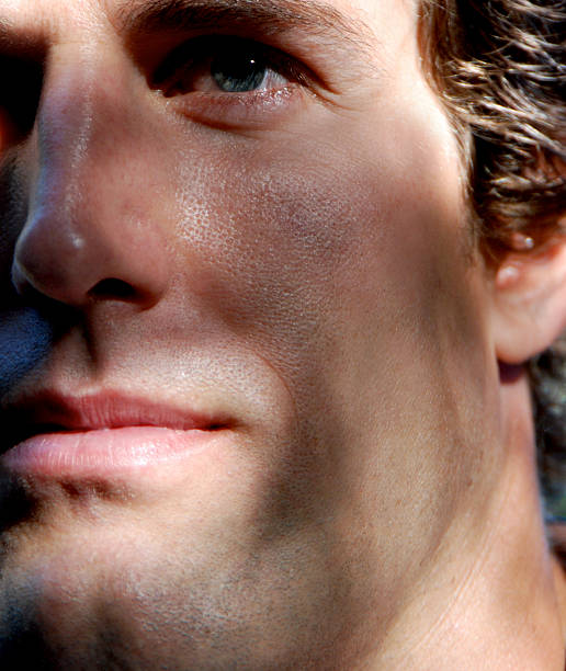 istock Close up on a male face. 138073331