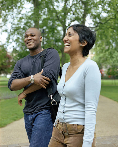 istock Romantic Couple in the Park 138074483