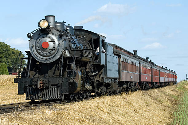 Steam Locomotive stock photo