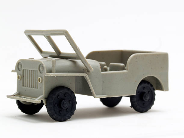 istock Toy Military Jeep 138077186