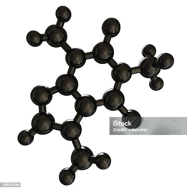 Photo libre de droit de Molécule De Caféine banque d'images et plus d'images libres de droit de Atome - Atome, Chimie, Cours de chimie