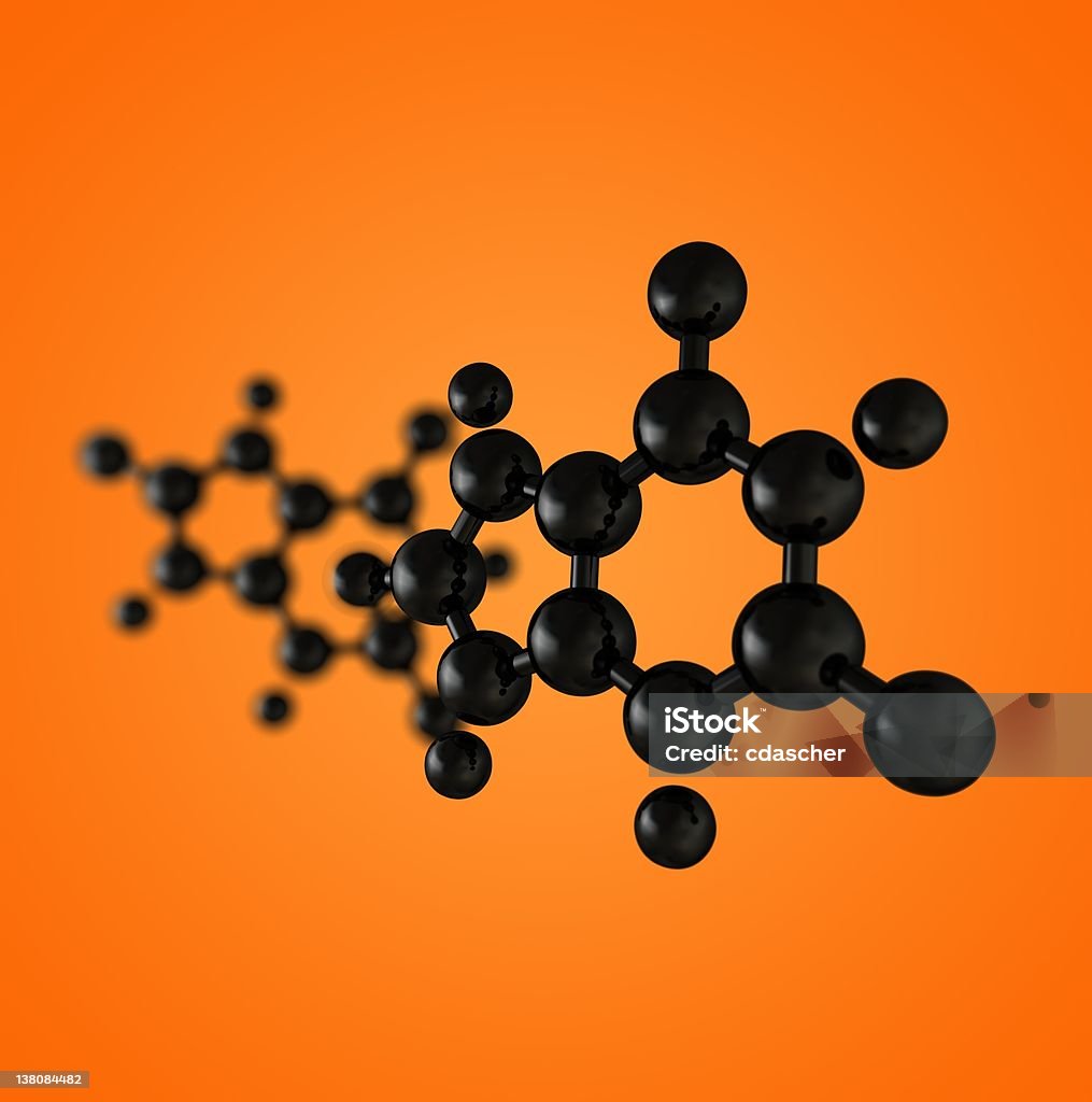 Moléculas - Foto de stock de Vínculo royalty-free
