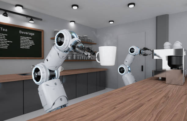 istock Automation cafe or coffee shop 1380858642