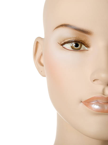 istock Female mannequin face | Isolated 138087984