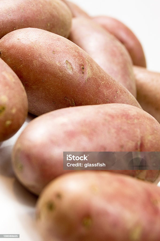 Raw Rote Kartoffeln - Lizenzfrei Einfachheit Stock-Foto