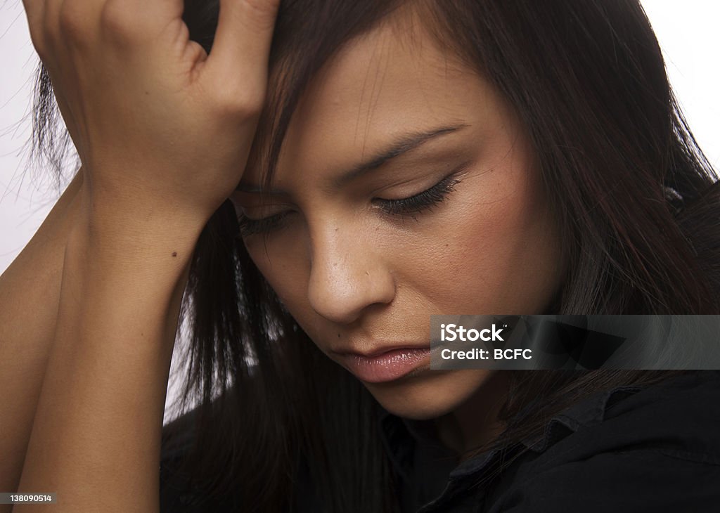 Mulher jovem triste Fotos de Stock, Mulher jovem triste Imagens