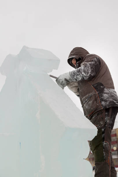 istock Facial portrait of the sculptor at work 1380911089