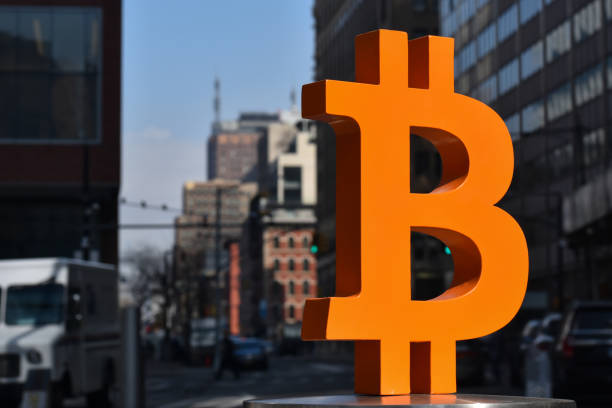 istock Bitcoin Enjoys The Streets In Lower Manhattan I 1380913079