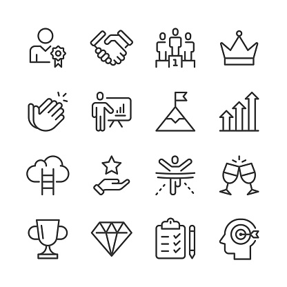 Vector line icon set appropriate for web and print applications. Designed in 48 x 48 pixel square with 2px editable stroke. Pixel perfect.