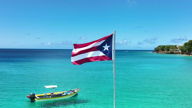 Puerto Rico Flag by blue ocean