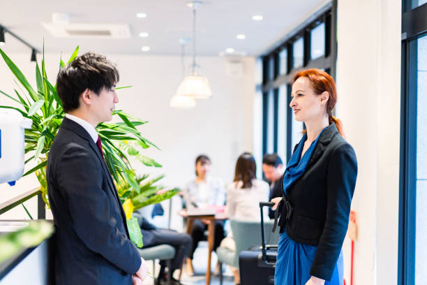 istock International guests checking in at a hotel 1380963112