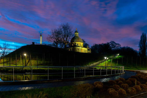 istock In Geraadsbergen stay a beautiful chapel on the hill 1380967295