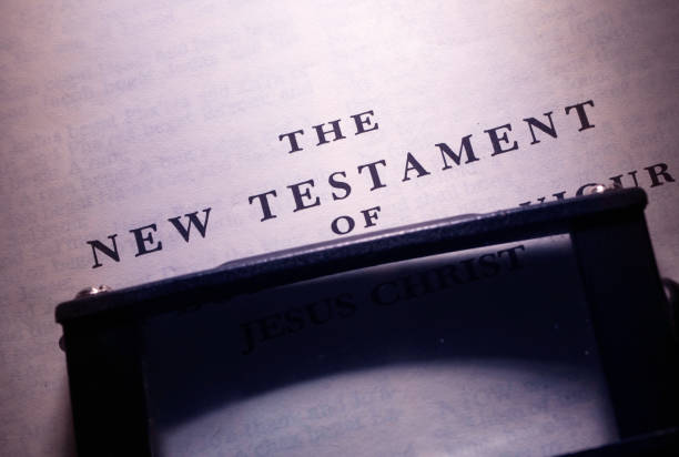 istock Close up of old Holy bible 1380977890