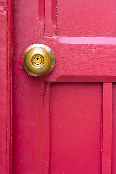 istock Antique Metal Brass Door Knob 138099587
