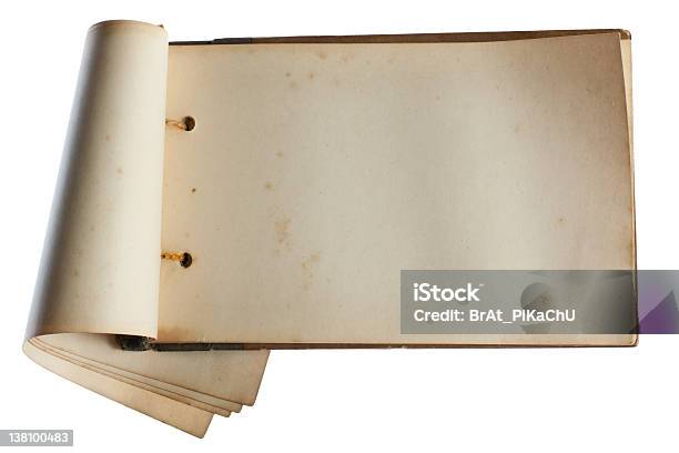 Старый Notepad 1943 Года — стоковые фотографии и другие картинки Письмо - документ - Письмо - документ, Тереть, Альбом на память
