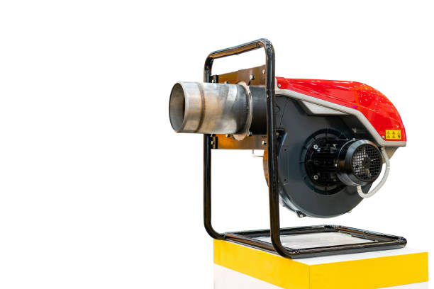 istock nozzle burner head unit with motor blower component for furnace or oven in  industrial or manufacturing isolated on white background with clipping path 1381006621
