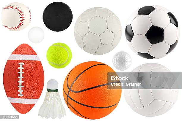 Bälle Im Sport 1 Stockfoto und mehr Bilder von Spielball - Spielball, Sport, Kugelform