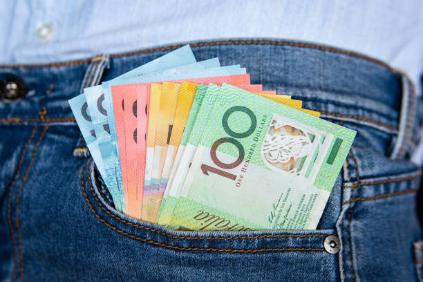 istock Pocket full of Australian cash notes 1381017583