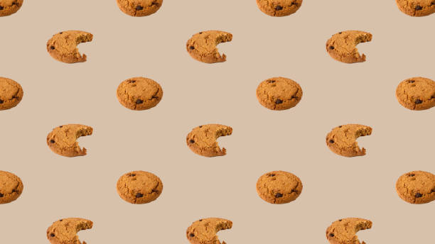 istock oatmeal cookies on a brown background 1381074165