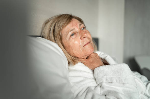 istock Woman in a bed 1381075239