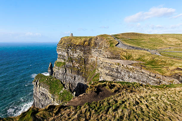 The Cliffs of moher stock photo