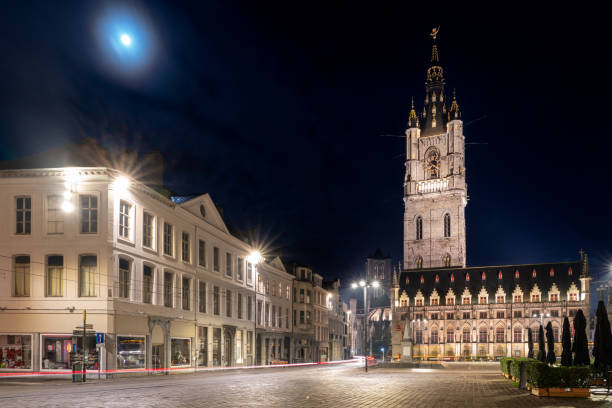 istock Belfry of Ghent 1381095629