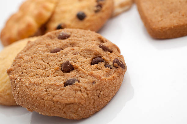 delicious cookies stock photo