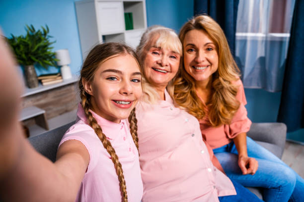istock 3 generations women portrait at home 1381103480