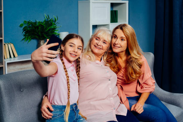 istock 3 generations women portrait at home 1381110437
