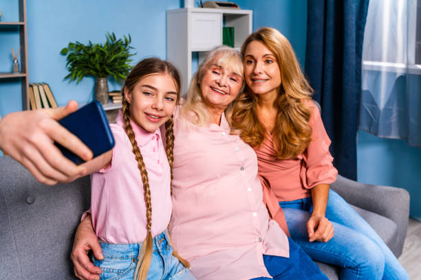 istock 3 generations women portrait at home 1381121359