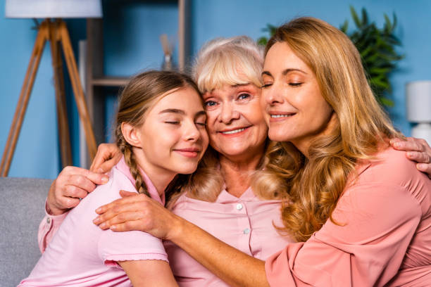 istock 3 generations women portrait at home 1381130246